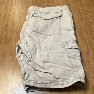 Men's Casual Light Gray Shorts